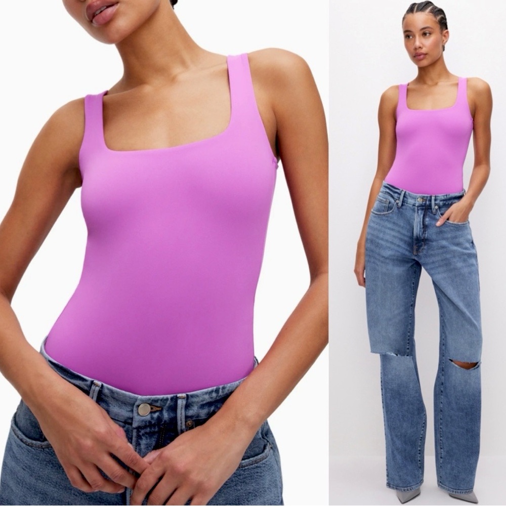 Good American Scuba Modern Tank Bodysuit - Color Lollipop008